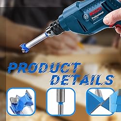 Cionyce 1 Pack Forstner Drill Bits 19/32 Inch
