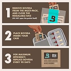Boveda 49% Two-Way Humidity Control Packs for Music