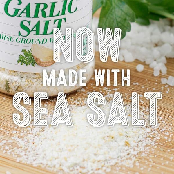 LAWRY’S COARSE GROUND WITH PARSLEY GARLIC SALT, 6 OZ