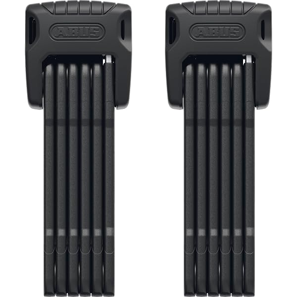 ABUS Bordo 6000K Folding Lock with SH Lock Holder - Set of 2