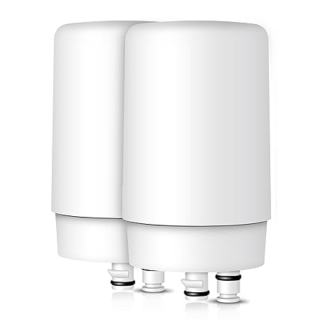 2 Pack Aquacrest 7027w Replacement For Brita On Tap Faucet Water