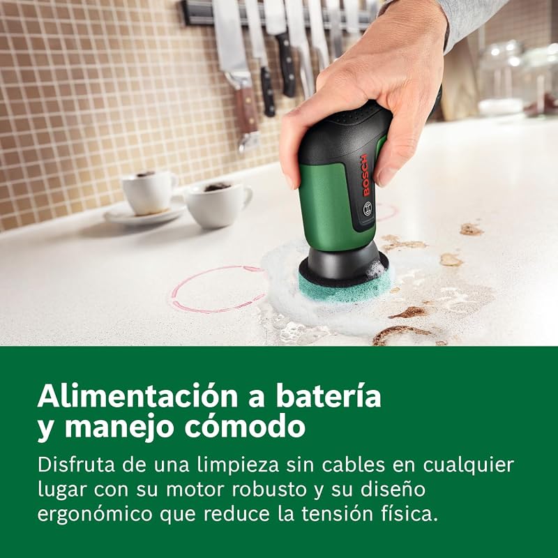 TAYDO (UniversalBrush 4V) Cepillos eléctricos a batería (Incl. Kit de 12 Accesorios y Bolsa de Transporte, en Caja de cartón)