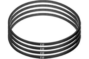 uxcell 4pcs A34 or 4L360 Classic Wrapped Rubber V-Belt, 34"(850mm) Inside Circumference, A Profile V Belt