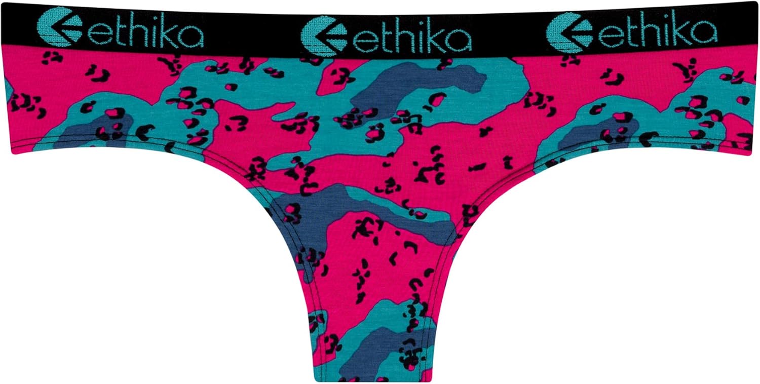 Ethika Womens The Cheeky Desert Camo at Amazon Women’s Clothing store