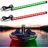 Botepon Navigation Lights For Boats Led, Boat Red and Green Bow Lights, Boat Night Fishing Lights, Deck Lights, IP67 Waterproof for Pontoon Boat Bas Boat Dinghy Kayak Jon Boat Yacht