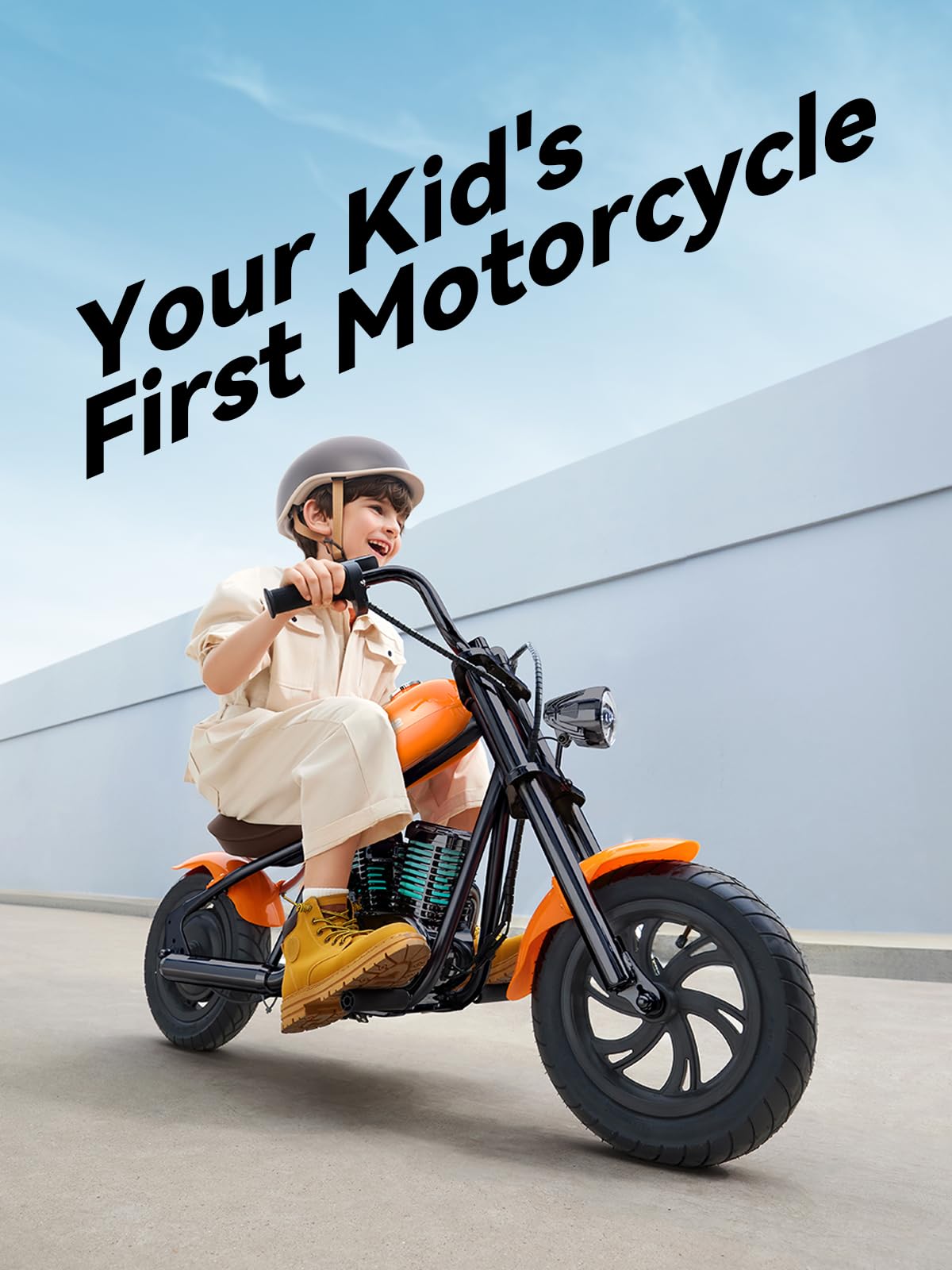 Hyper Gogo Electric Motorcycle For Kids (Ages 3+), Speeds