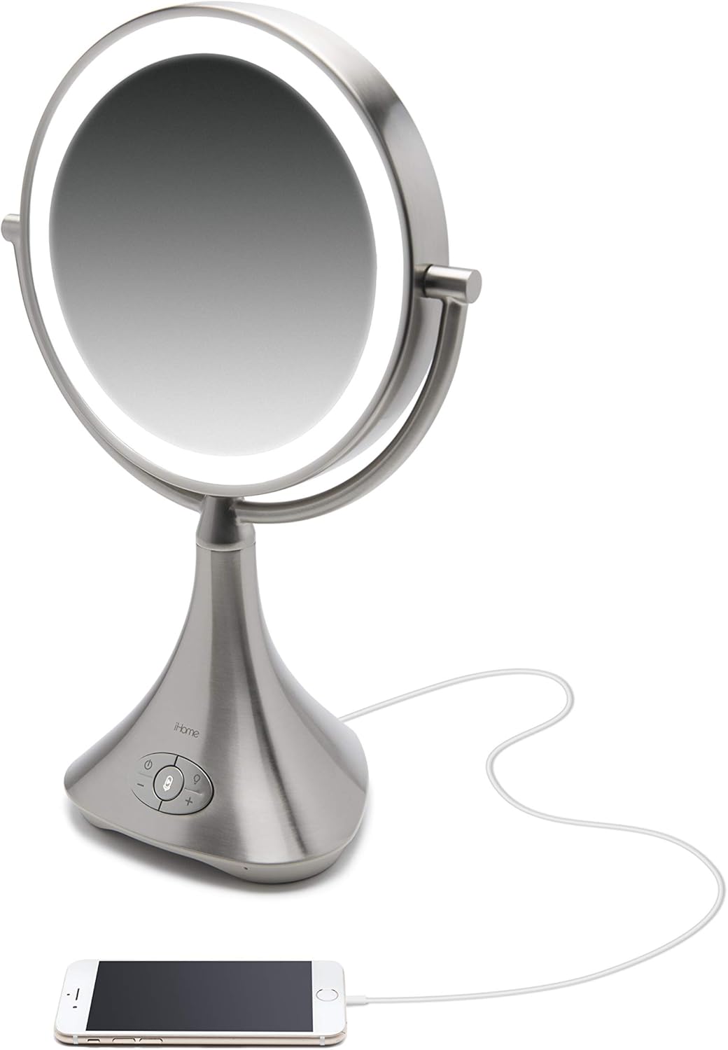 ihome double sided vanity mirror