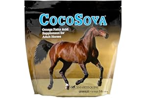 SmartEquine CocoSoya Granular | for Skin and Coat | Contains Soybean Oil and Coconut Oil for Overall Coat Shine and Horse Health | Nourishing Fatty Acids for a Lustrous Appearance | 5 LB