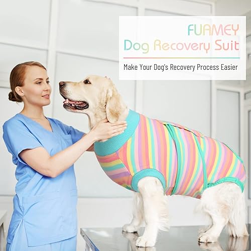 FUAMEY Recovery Suit for Dogs After Surgery,Soft Breathable Dog