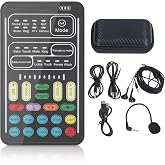 I9 Voice Changer, Portable Real-Time Sound Modulator for Gaming &amp; Streaming | 8 voice/sound effects, plug &amp; play, LED lights,3.5mm connection,for ,Xbox,PC, Switch, iOS &amp; Android