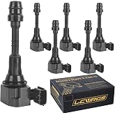 6X Ignition Coil Packs for Nissan Maxima Murano Pathfinder Xterra 3.5L 4.0L | for 2002 2003 2004 2005 2006 2007 2008 2009 Maxima Murano Pathfinder Xterra Frontier Altima Quest Infiniti I35 Coils, OEM Fit