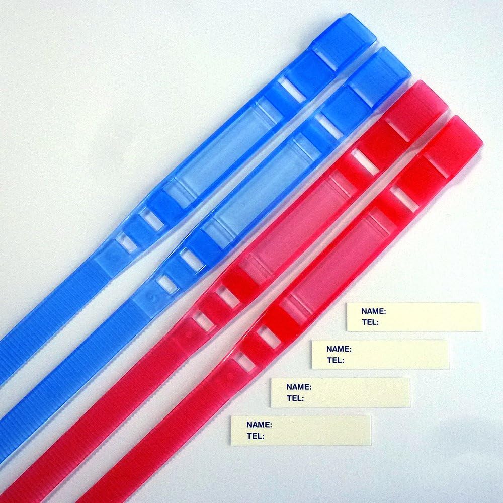 4X SOS/ID Safety Wristbands for Baby, Child and Adult, Reusable, Non