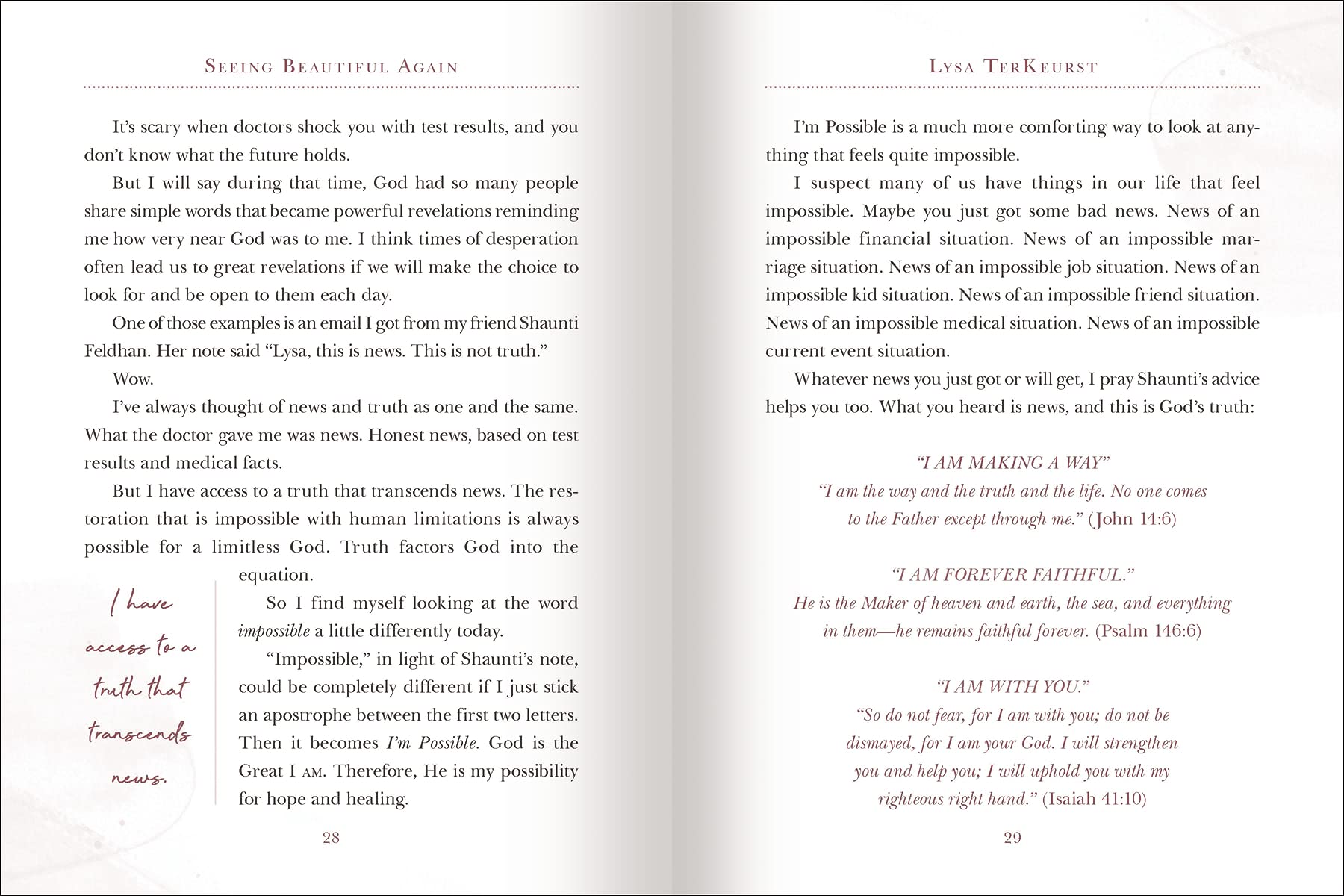 Seeing Beautiful Again: 50 Devotions to Find Redemption in Every Part of Your Story – A Daily Devotional for Hope and Healing – The Perfect Christian Gifts for Women Mar 30, 2021
