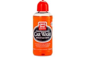 Griot's Garage Super-Concentrated Car Wash for Vehicle Washing and Cleaning, Foaming Liquid Soap, Won't Strip Waxes, Sealants or Ceramic Coatings, pH Balanced, 11102, 16oz