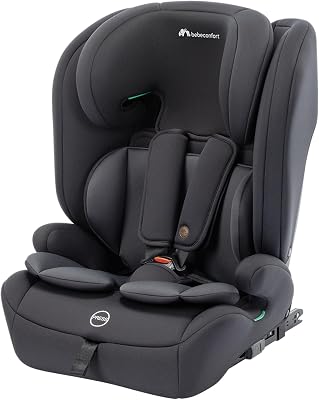 EverFix Plus i-Size, Siège Auto Évolutif, 76–150 cm, Full Black