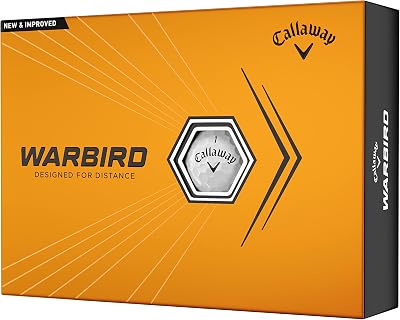 Callaway Warbird Golf Ball White 2023 High Launch Long Carry 2-Piece