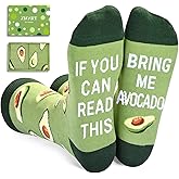 Zmart if You Can Read This - Popcorn Pickle Bacon Avocado Sushi Pizza Socks Gifts for Men