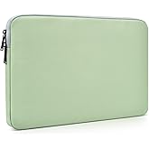 Laptop Sleeve 17 17.3 inch, Padded Travel Case for HP 17 inch Laptop/Envy 17 / Pavilion 17, Water-Resistant Portable Computer Protective Pouch Bag -Mint Green