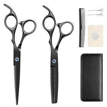 hair cutting thinning scissors amazon