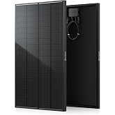 ECOBOSS 200 Watt T&Uuml;V Certification N-Type Solar Panel, 25.8% Efficiency | IP68 Waterproof, 16BB High Efficiency Monocrystalline PV Module, for RV, Van, Marine &amp; Off-Grid Systems, Emergency Backup
