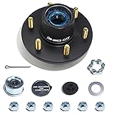 LUXTRKSTO 1 Set 6 on 5.5'' Trailer Hub Kit for