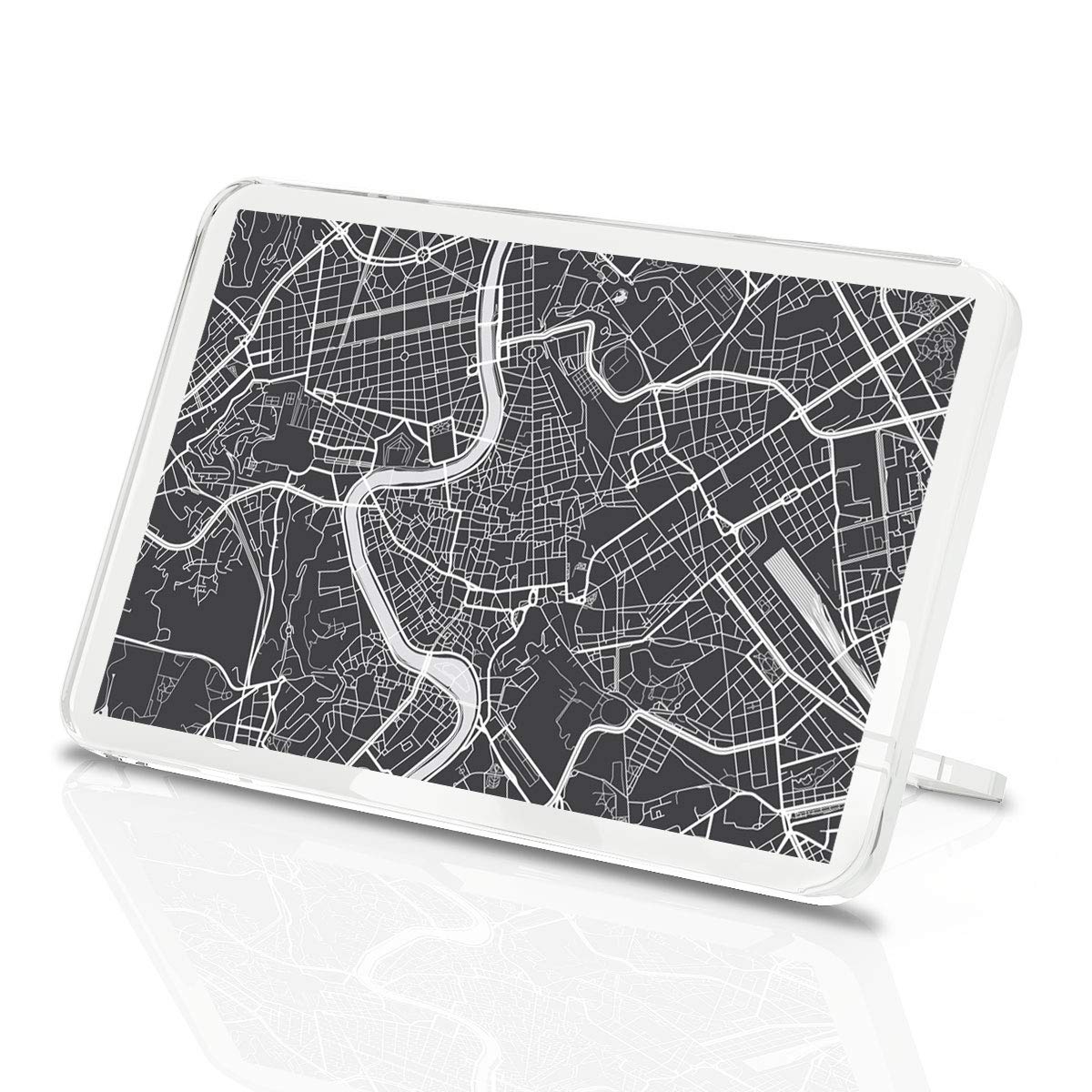 Imán de cocina para nevera con diseño de mapa urbano de Roma ...