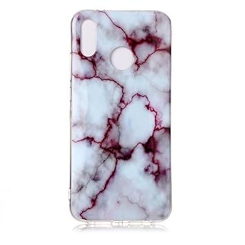 Lomogo Huawei P20 Lite/nova 3e Case Soft Silicon Case Shockproof Anti-Scratch Marble Case Cover for Huawei P20Lite / nova3e - LOYHU20955 L11