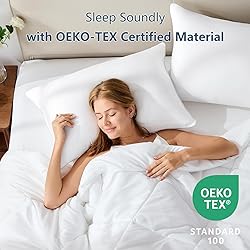 CozyLux Pillows Queen Size Set of 2, Hotel Quality