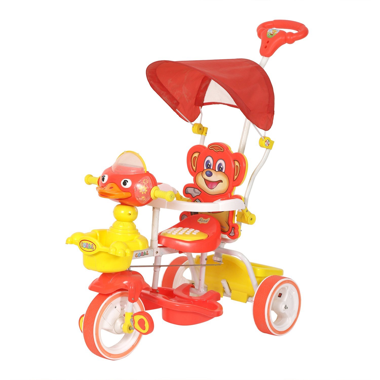 tricycle with hood