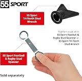 55 Sport 55 Sport Classic Nylon SG Replacement Football Studs 12 Pack 13/16mm view 4