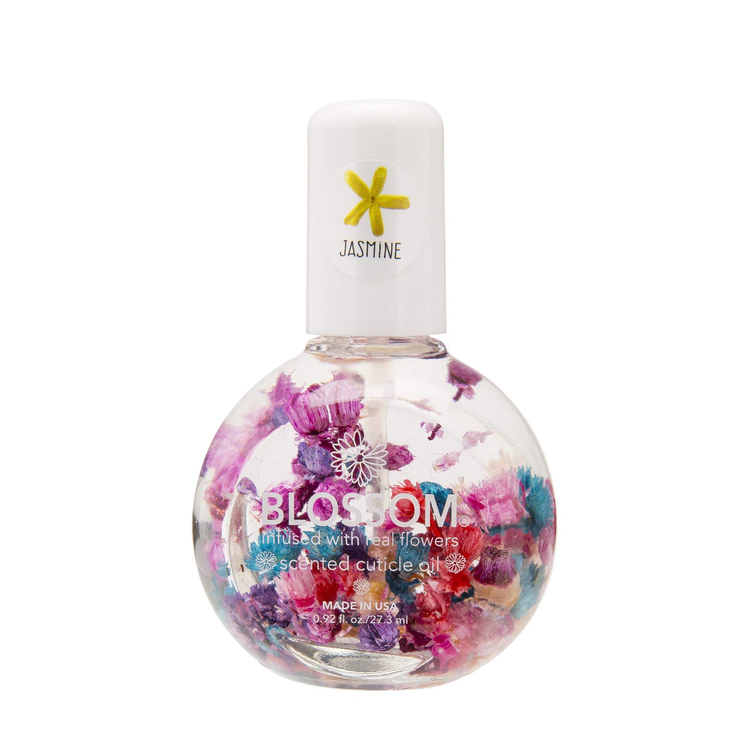 Blossom Scented Cuticle Oil (0.92 oz / large) infused with real flowers - made in USA (Honeysuckle): Beauty