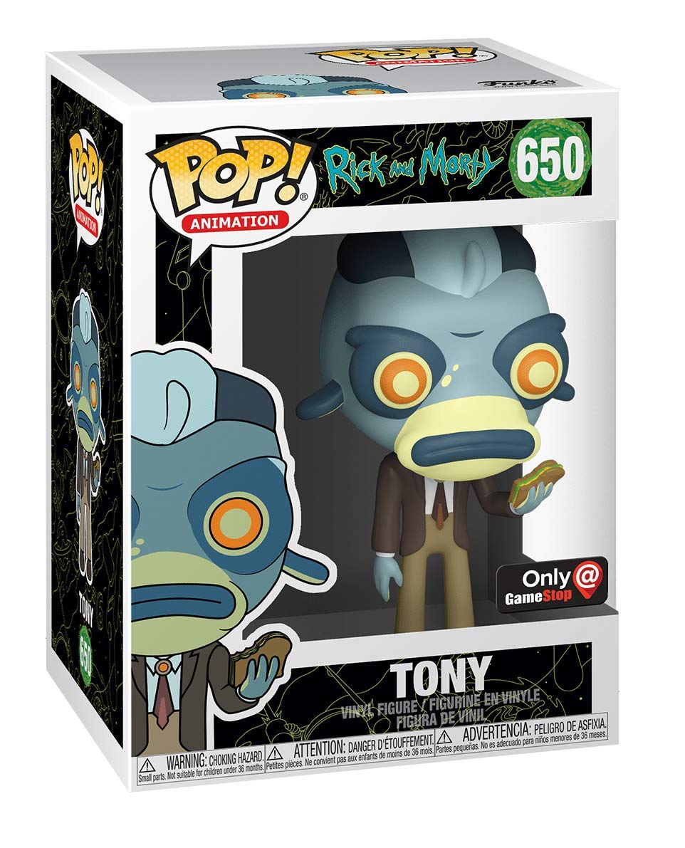 Funko Pop! Rick and Morty Tony Exclusive Vinyl Figure