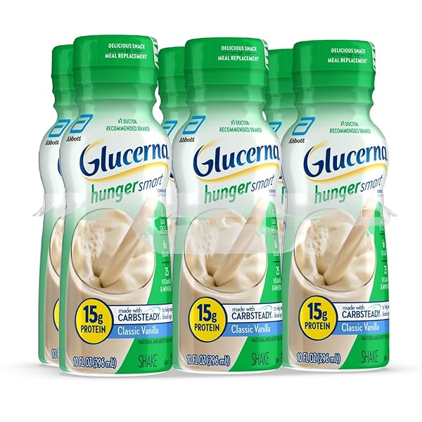 GLUCERNA HUNGER SMART DIABETES CARE SHAKE, CLASSIC VANILLA,...