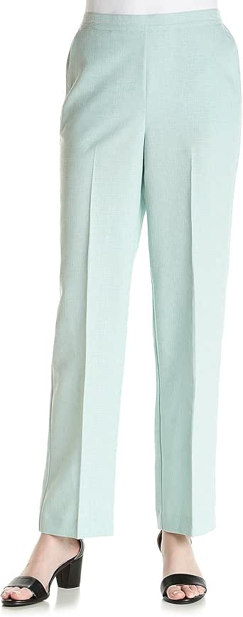 Alfred Dunner Women s Proportioned Medium Pant At Amazon Women s 