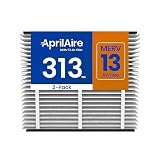 AprilAire 313 Replacement Filter for AprilAire Whole House Air Purifiers - MERV 13, Healthy Home Allergy, 20x20x4 Air Filter (Pack of 2)