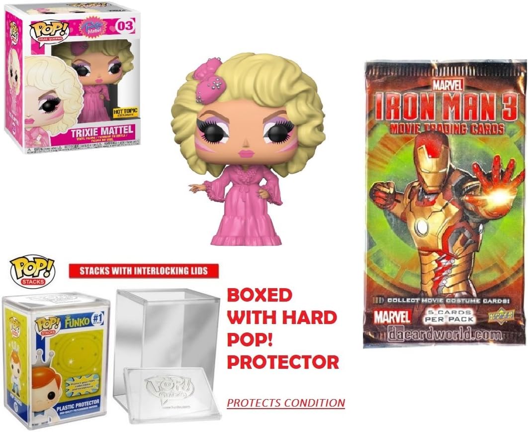 Funko Pop! Drag Queen Trixie Mattel Safe Collectors Bundle Vinyl Figure