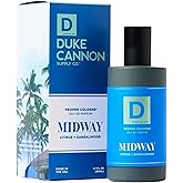 Duke Cannon Proper Cologne Midway | Men's Eau de Parfum | Citrus and Cedarwood | Fresh, Woodsy, Long-Lasting Scent | 1.7 fl oz