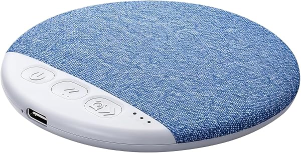 Tlizzf Bluetooth Pillow Speaker, Sleep Pillow Speaker for Sleeping – Mini Bone Conduction Sleep Aid with Stereo Bass with White Noise, Private Sleep Headphones for Adult Kids (Blue) - 1