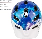 SIFVO Kids Bike Helmet 5-14 Adjustable Lightweight 50-57cm with Visor view 6