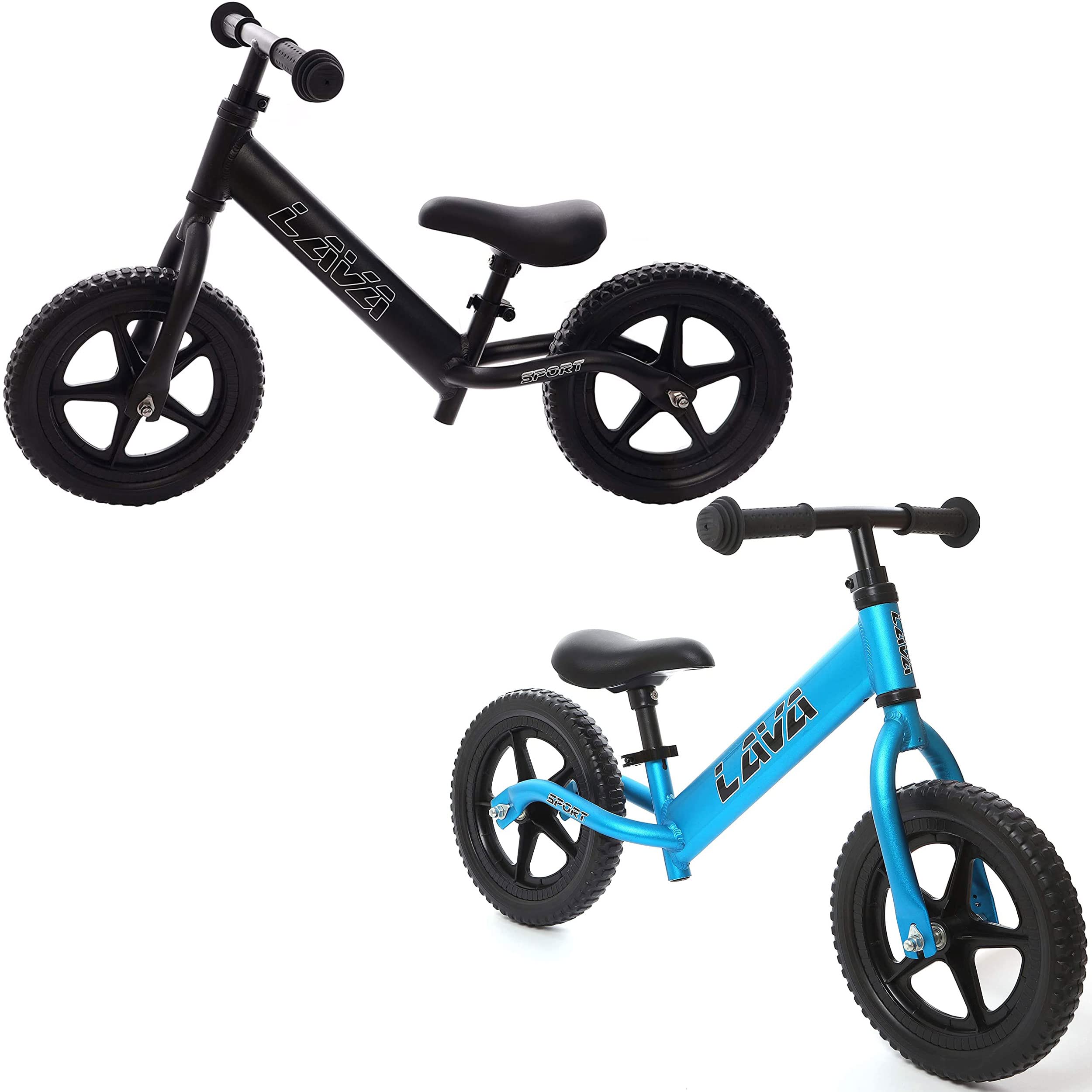 Balance Bike - Lightweight Aluminium Toddler Bike for 2, 3, 4, and 5 Year Old Boys and Girls - No Pedal Bikes for Kids with Adjustable Handlebar and Seat, EVA Tires - Training Bike