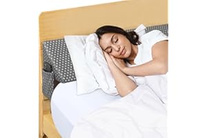 Gorilla Gadgets Queen Size Bed Wedge Pillow/Headboard Pillow/Mattress Wedge, Gap Filler to Close The Gap (0-6"), Washable Cover, Stop Losing Pillows & Phones (Grey, 60x8x6 inch)