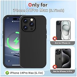 ACKETBOX for iPhone 14 Pro Max Case,Military Grade