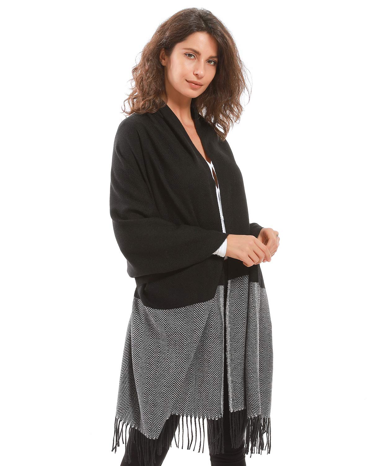 AOLIGE Cashmere Feel Blanket Scarfs for Women Pashmina Shawls And Wrap In Fall Winter 78" x 27" AOLIGE Cashmere Feel Blanket Scarfs for Women Pashmina Shawls And Wrap In Fall Winter 78" x 27"