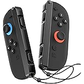 RHOTALL Wrist Strap for Nintendo Switch 2 2025 joycons, Controller Hand Grip Wrist Lanyard for Switch 2, Ergonomic Replacement Accessories for Switch 2 joycon Controllers - 2 Pack Black