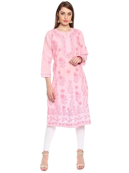 chikankari kurta amazon