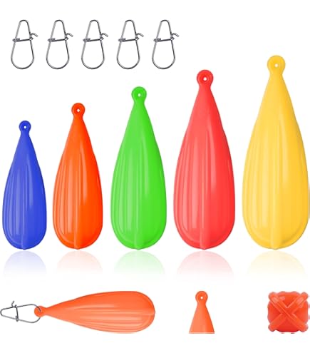 Fishing Practice Plug Fishing Casting Plug Baitcasting Rubber Practice Suitable for Kids Improving Casting Skill, 6 Sizes(6 Pieces) : Sports & Outdoors