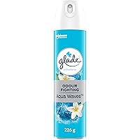 Glade Air Freshener Room Spray, Aqua Waves, 226g, Fragrance Infused with Essential Oils, with 100% Natural Propellant