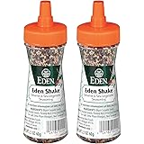 Eden Shake Furikake, Made in Japan, Rice Seasoning, No Sugar, Seaweed, Nori, Pickled Red Shiso Leaf, Black and White Sesame S