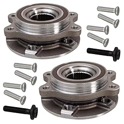 AUQDD 4H0498625A x2 Front Wheel Hub and Bearing