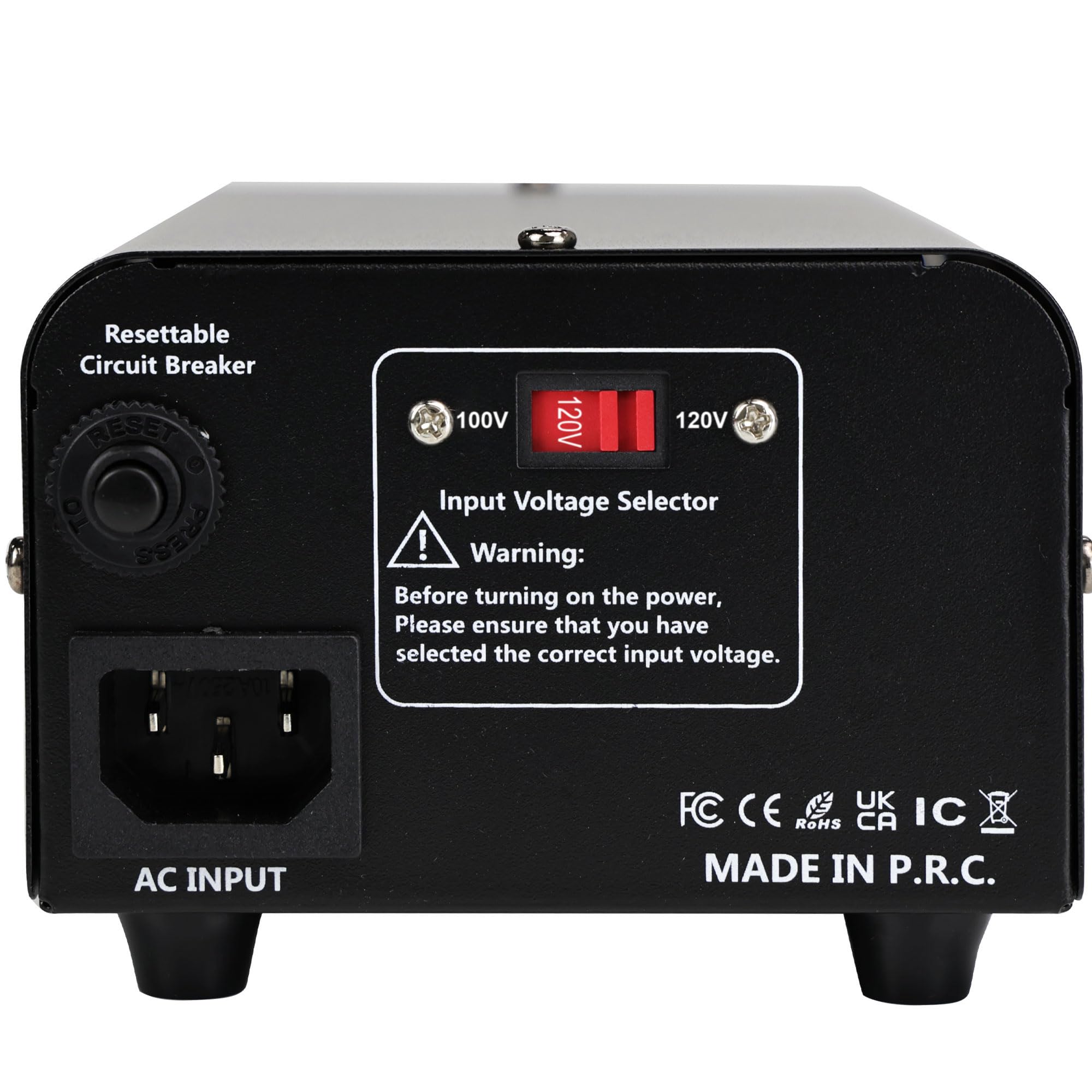 Yinleader 500W US to Japan Voltage Converter 120V to 100V Step Down Transformer for Japanese Appliances (Turntable/Player/Amplifier/yogurtia/Consoles/Synthesizers, etc.) in US